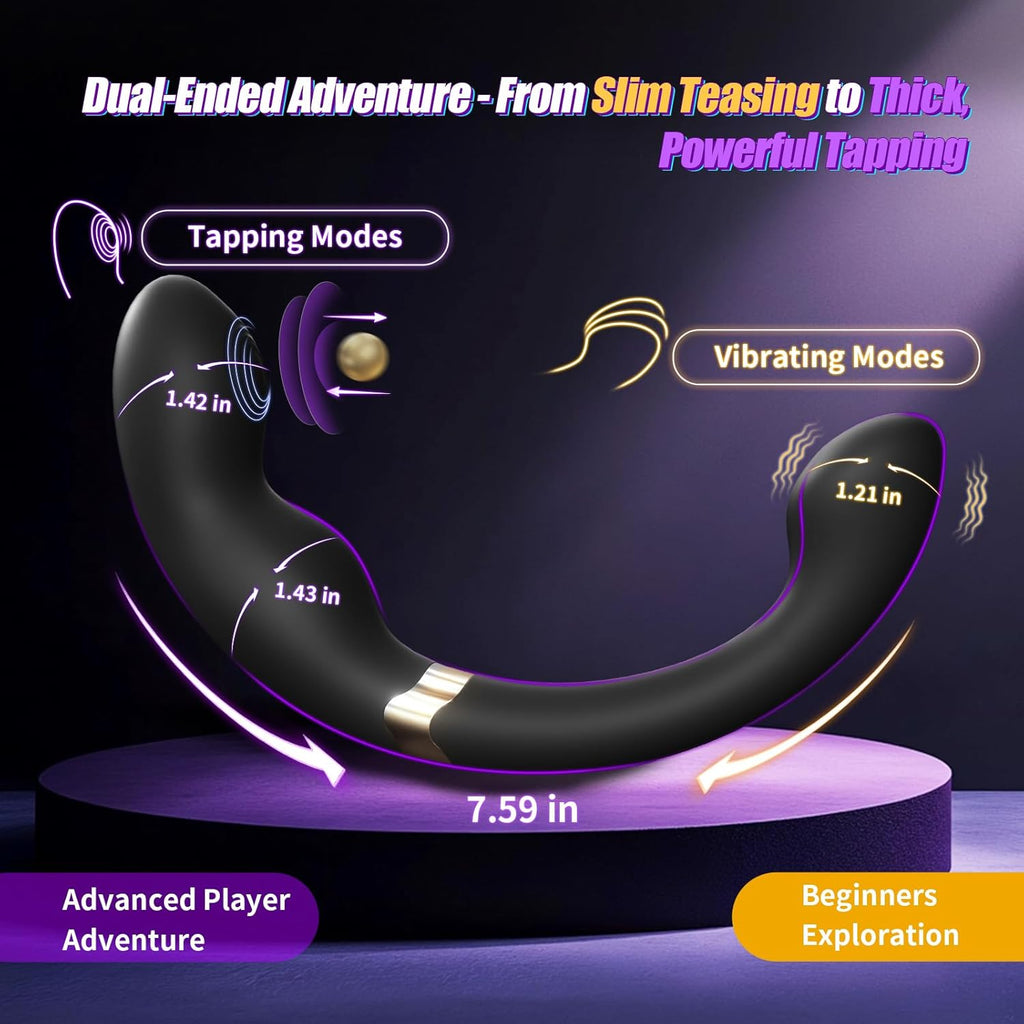 PulseSplit Dual-End Tapping Vibrator
