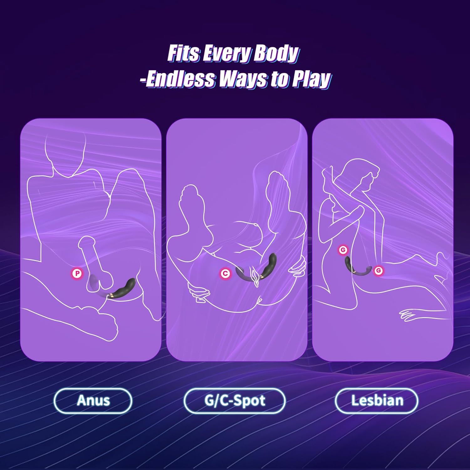 PulseSplit Dual-End Tapping Vibrator