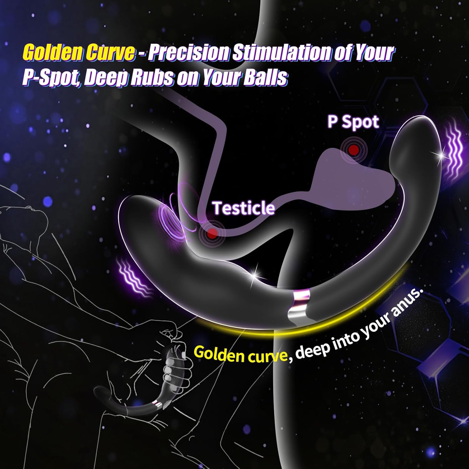 PulseSplit Dual-End Tapping Vibrator