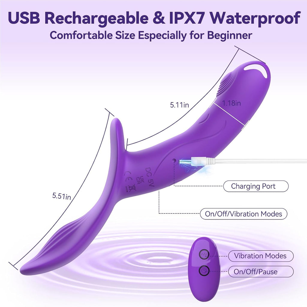 PulseStrap Pegging Vibrating Dildo Strap-On