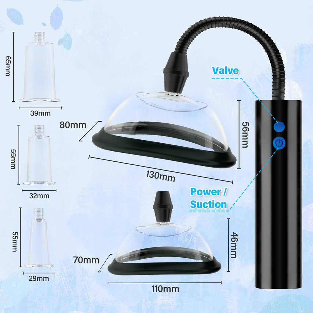 PulseSuction Clit & Nipple Suction Pump Kit
