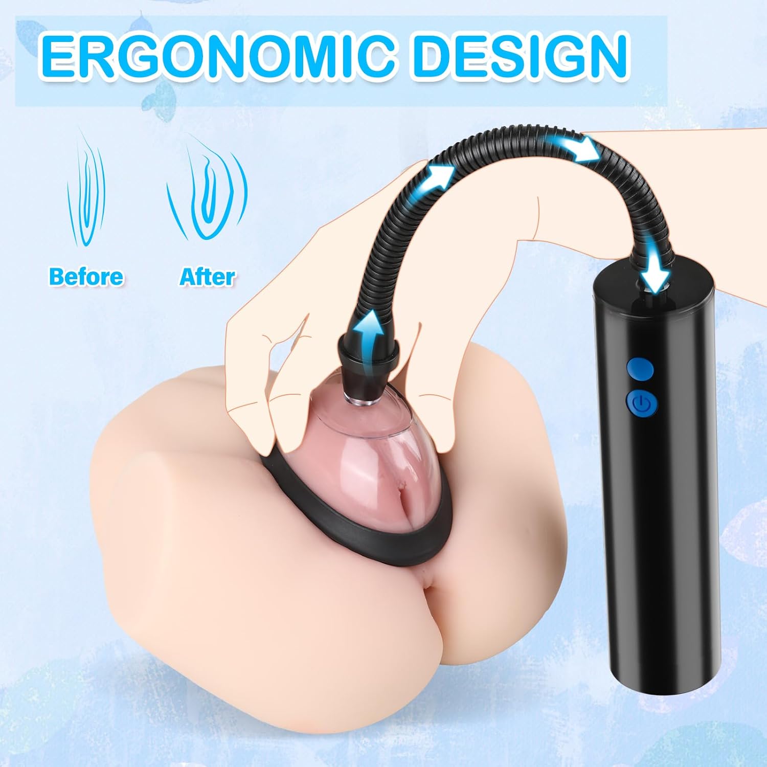PulseSuction Clit & Nipple Suction Pump Kit