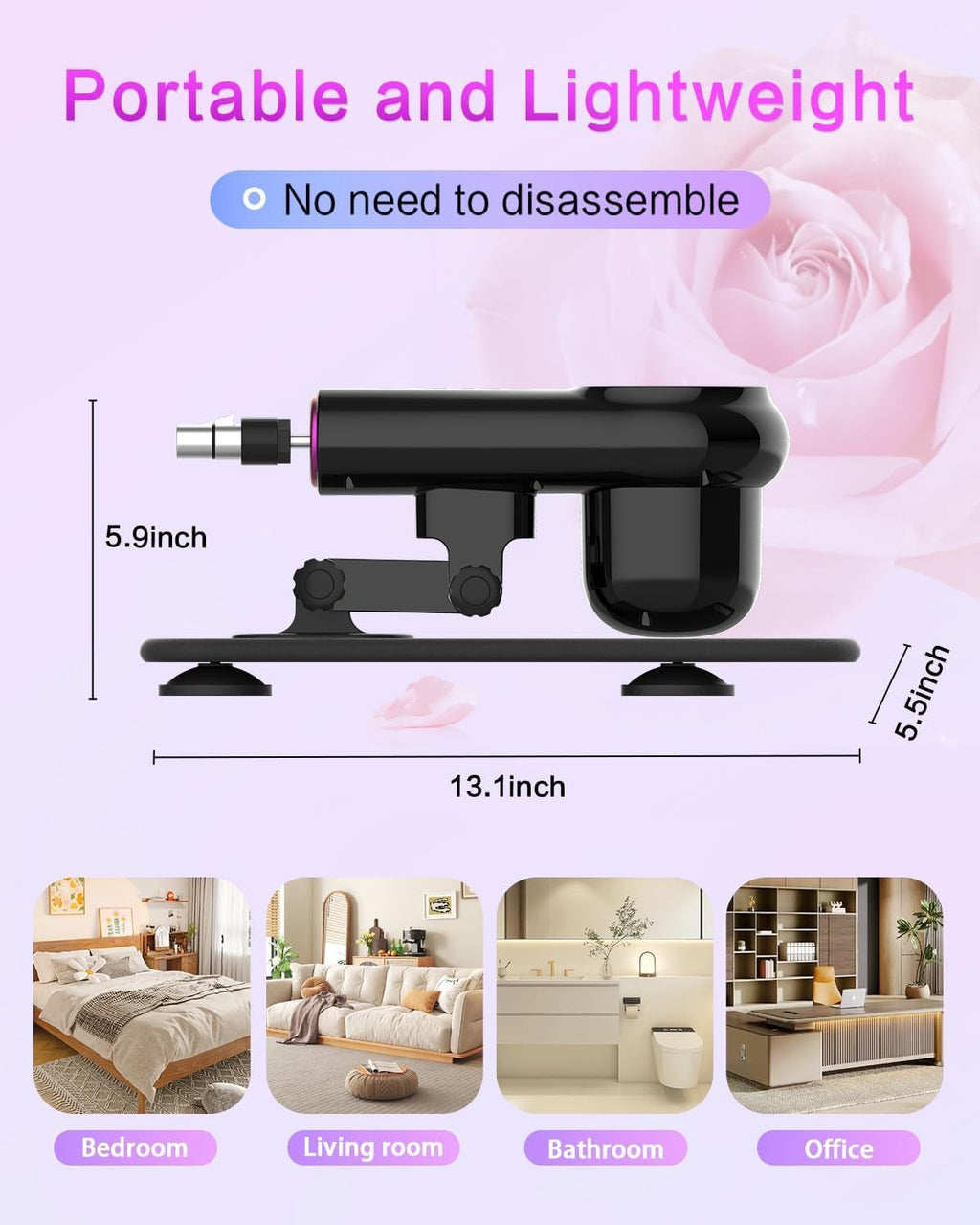 PulseThrust Adjustable Sex Machine