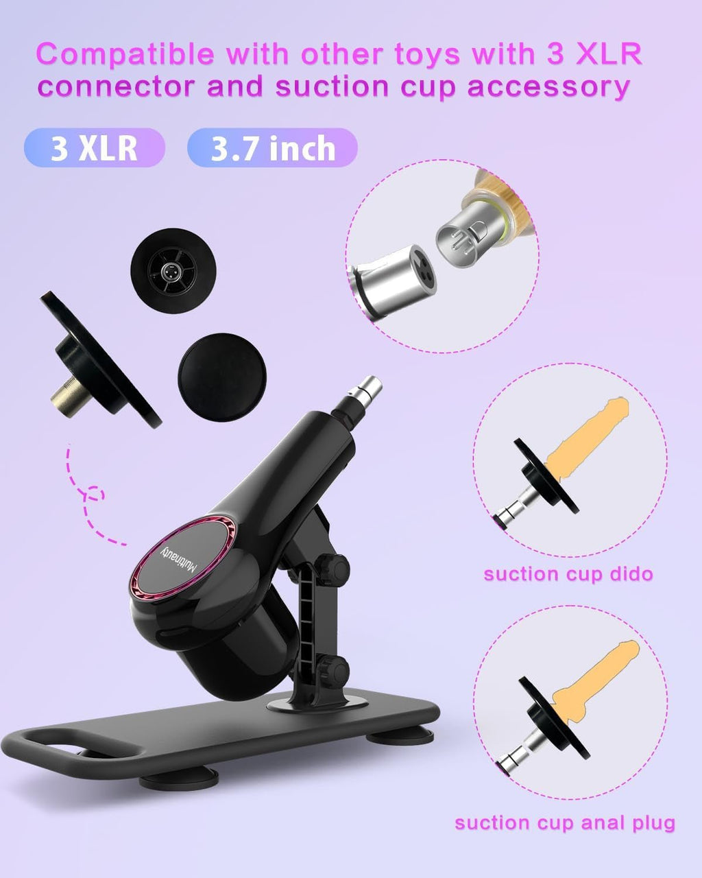 PulseThrust Adjustable Sex Machine