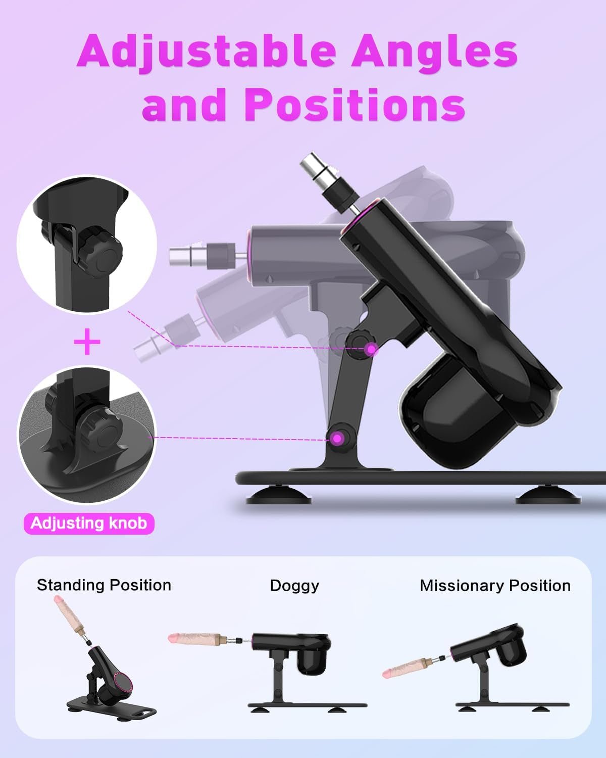 PulseThrust Adjustable Sex Machine