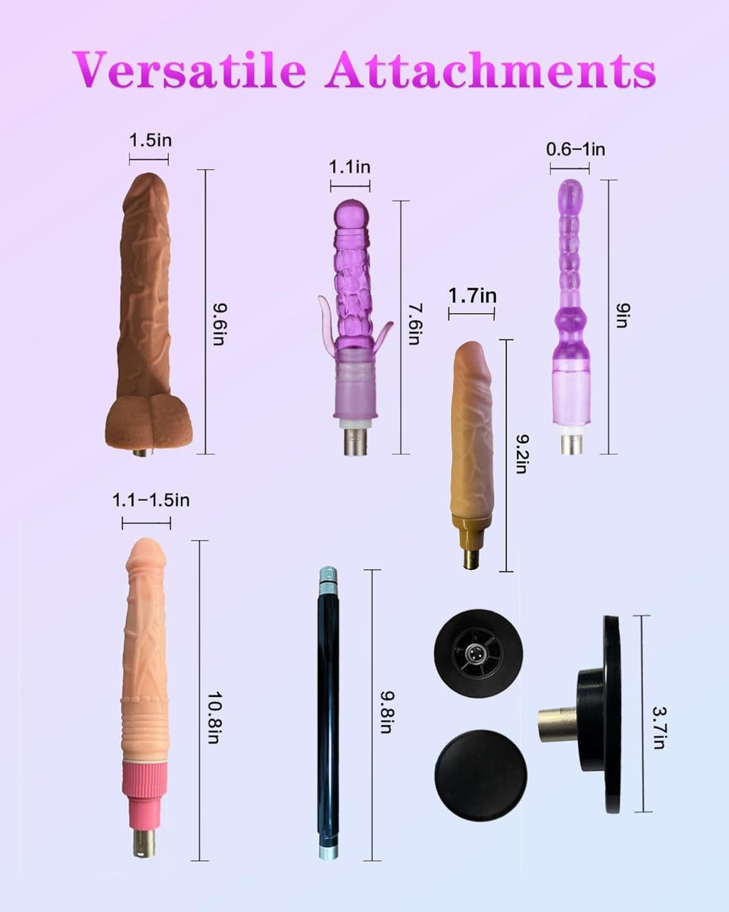 PulseThrust Adjustable Sex Machine
