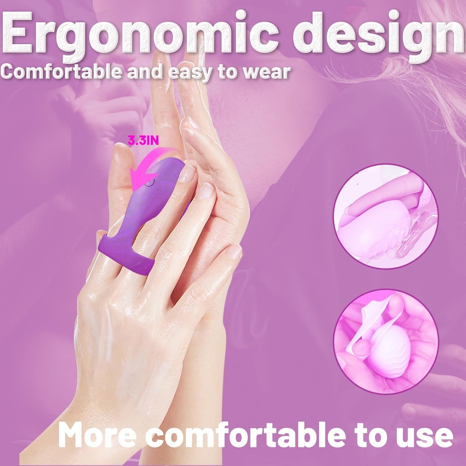 PulseTouch 10 Speed Finger Vibrator