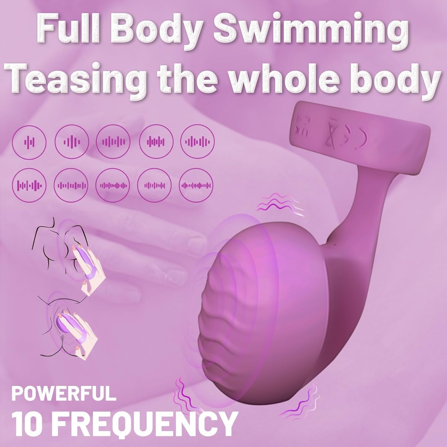 PulseTouch 10 Speed Finger Vibrator