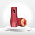 PulseVault Vibrating Male Stroker Fleshlight with 12 Modes