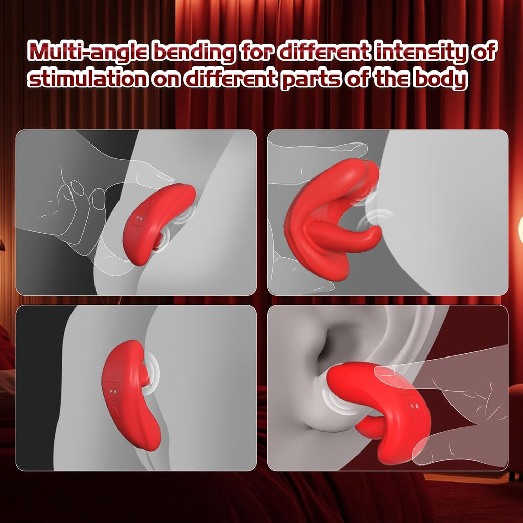 PulseWave 3-in-1 Wearable Tongue Vibrator