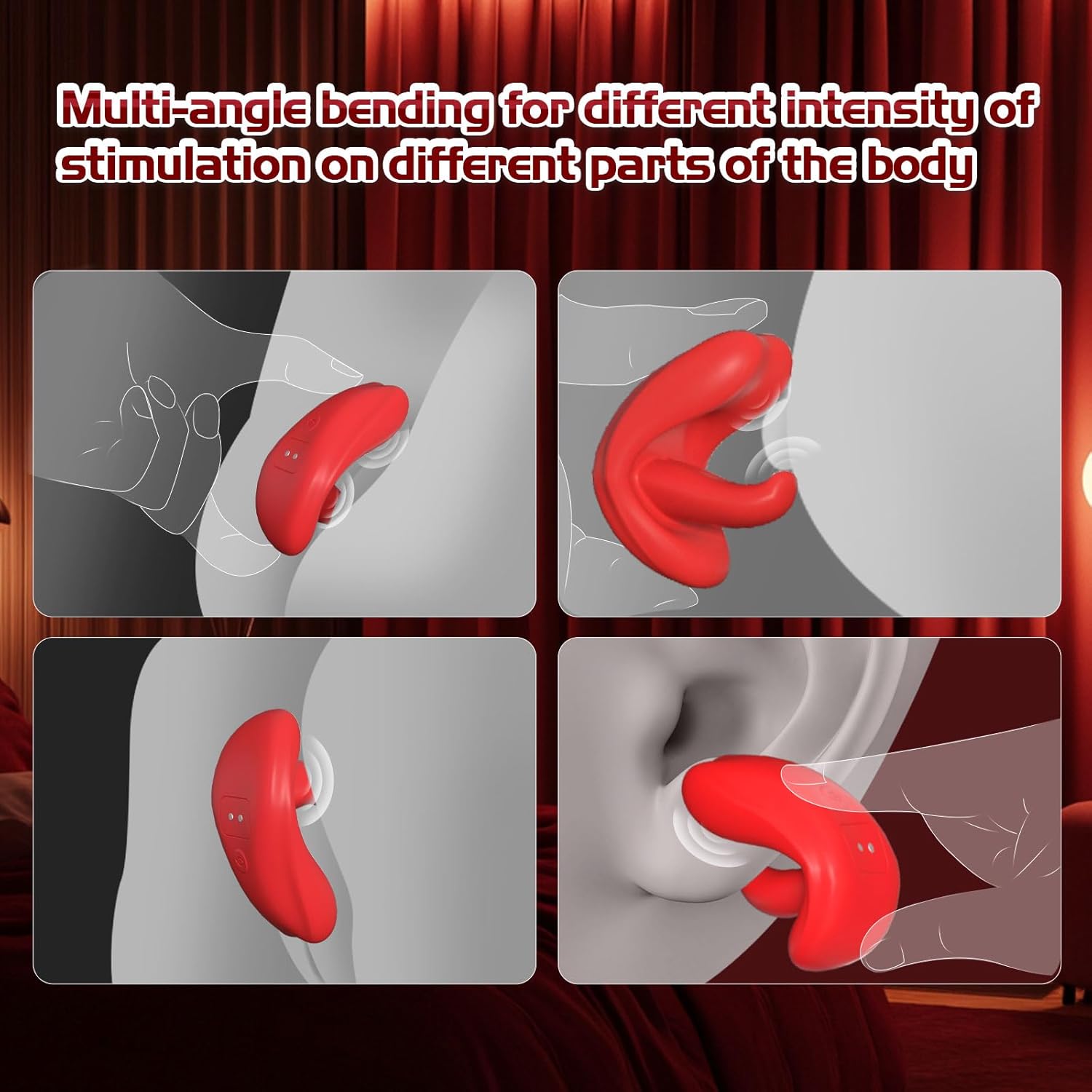 PulseWave 3-in-1 Wearable Tongue Vibrator