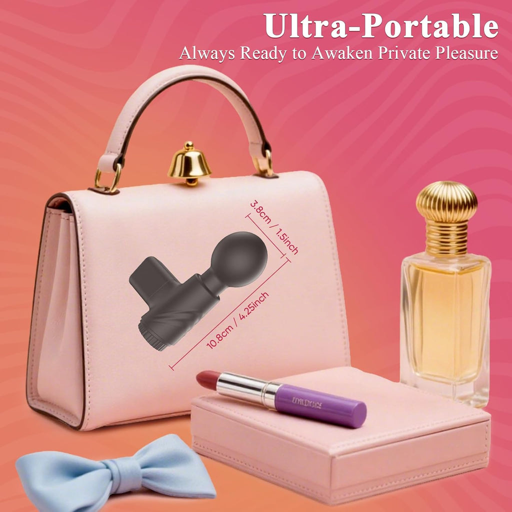 PulseWhisper Mini Wand Vibrator