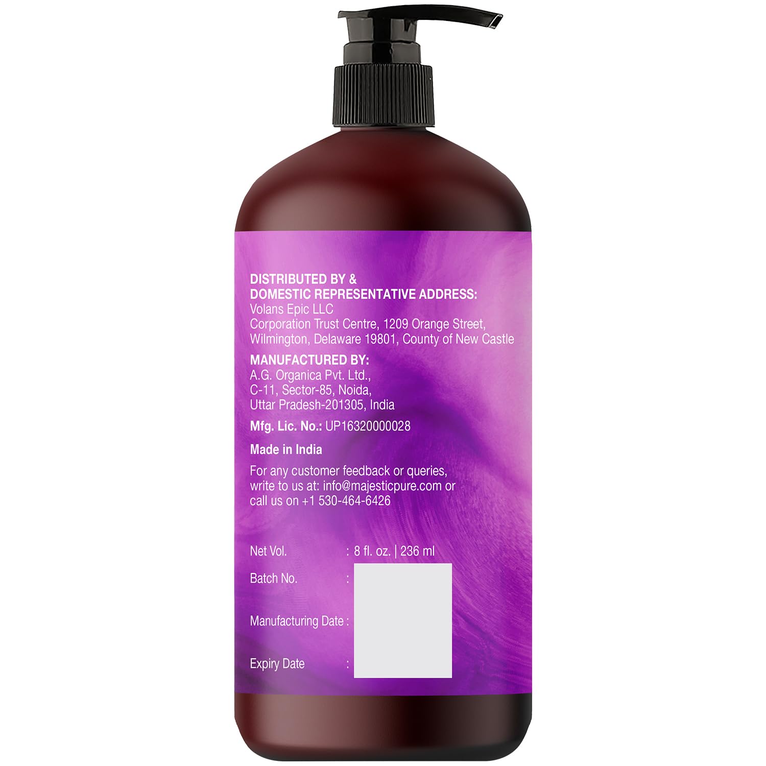 Pure Organic Sensual Massage Oil