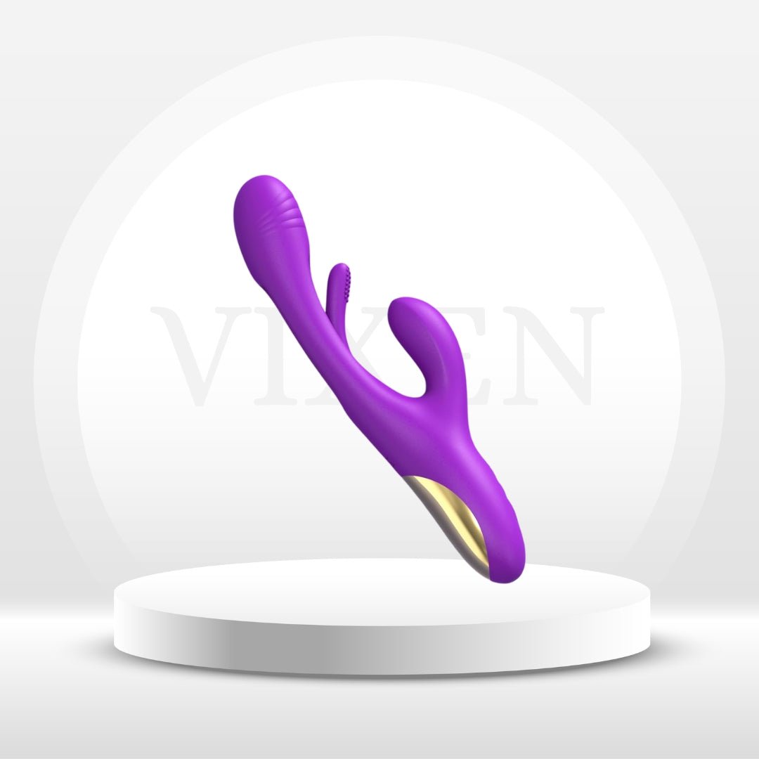 PurpleEcstasy 3-in-1 Flapping Vibrator