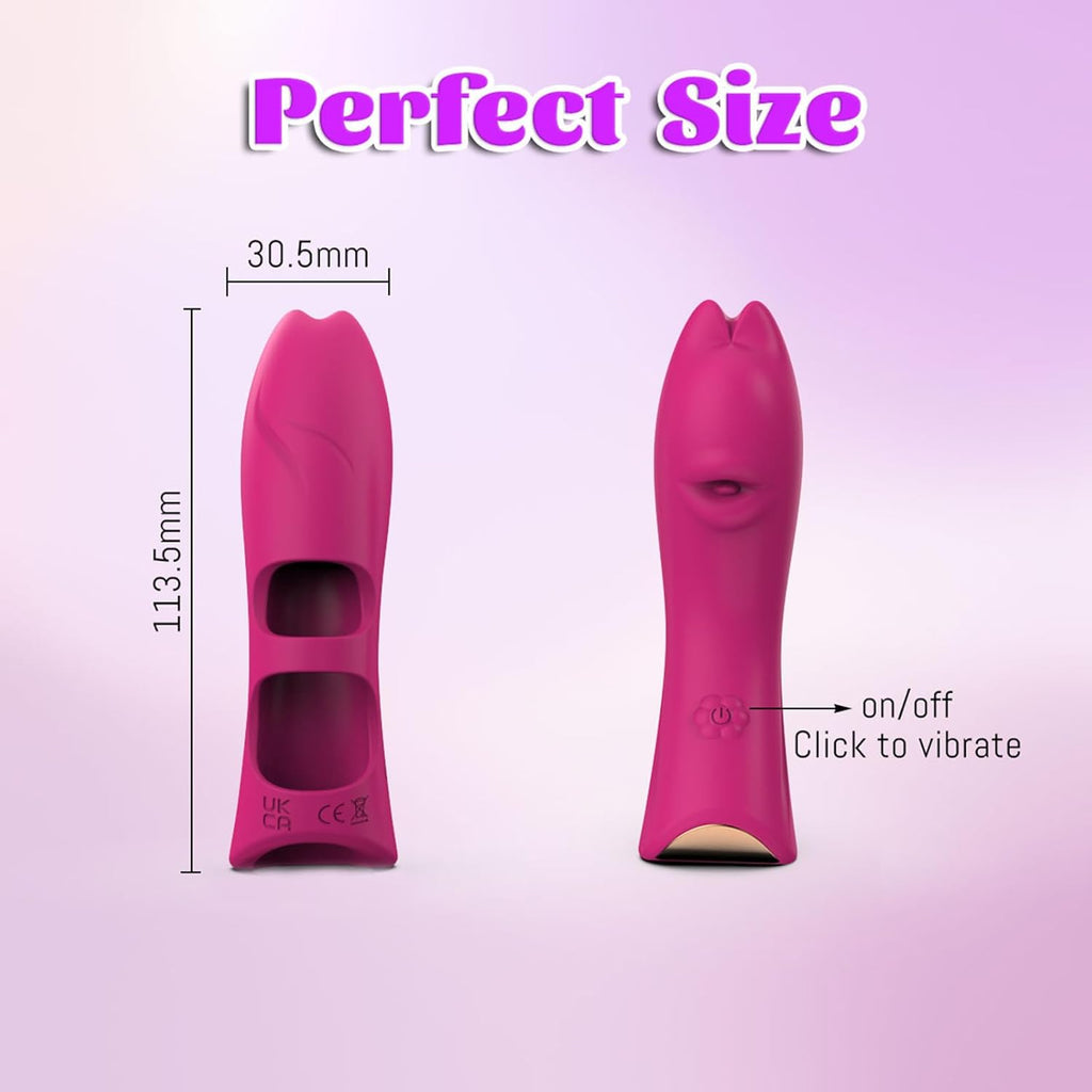 PurrPulse Cat Ears Finger Vibrator