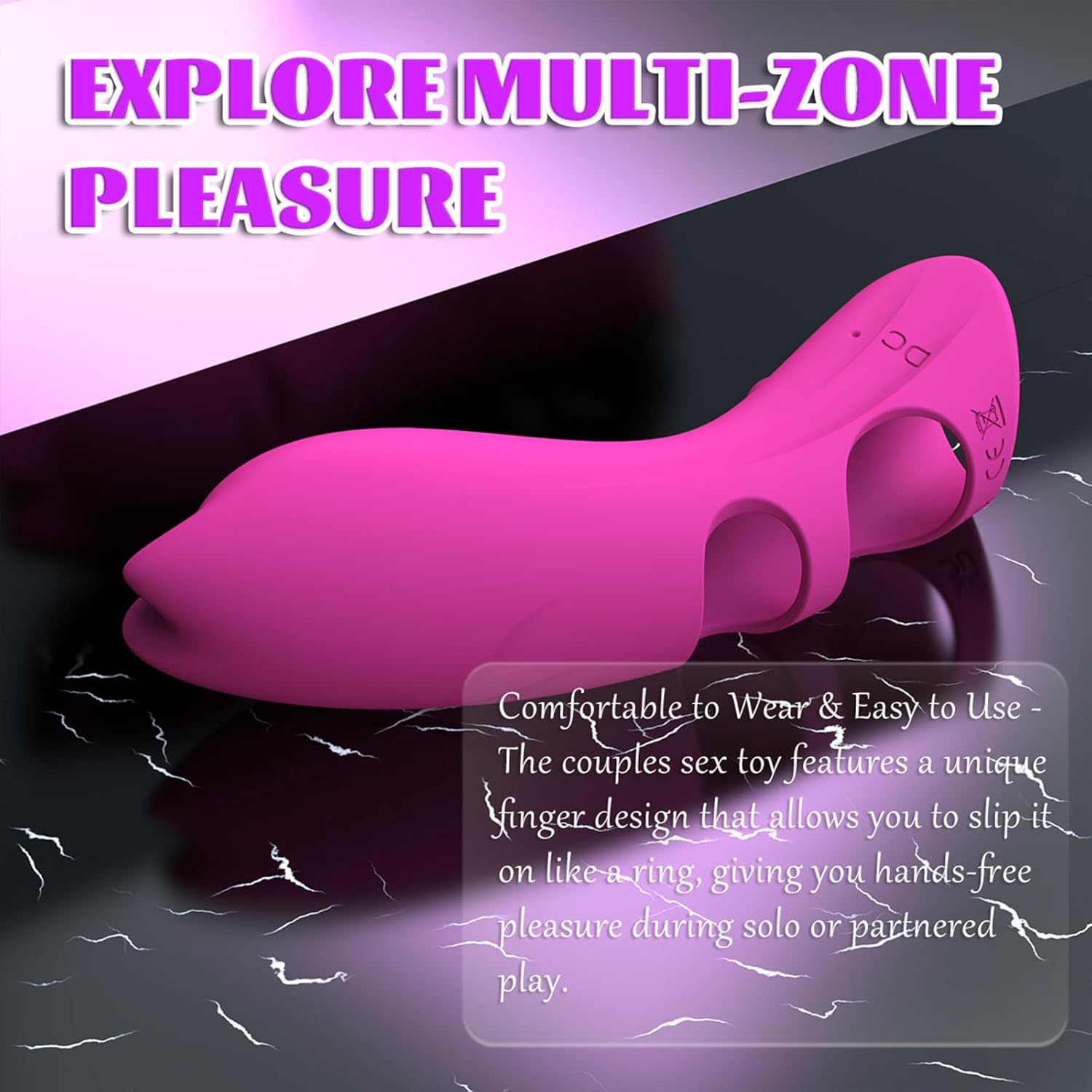 PurrPulse Cat Ears Finger Vibrator