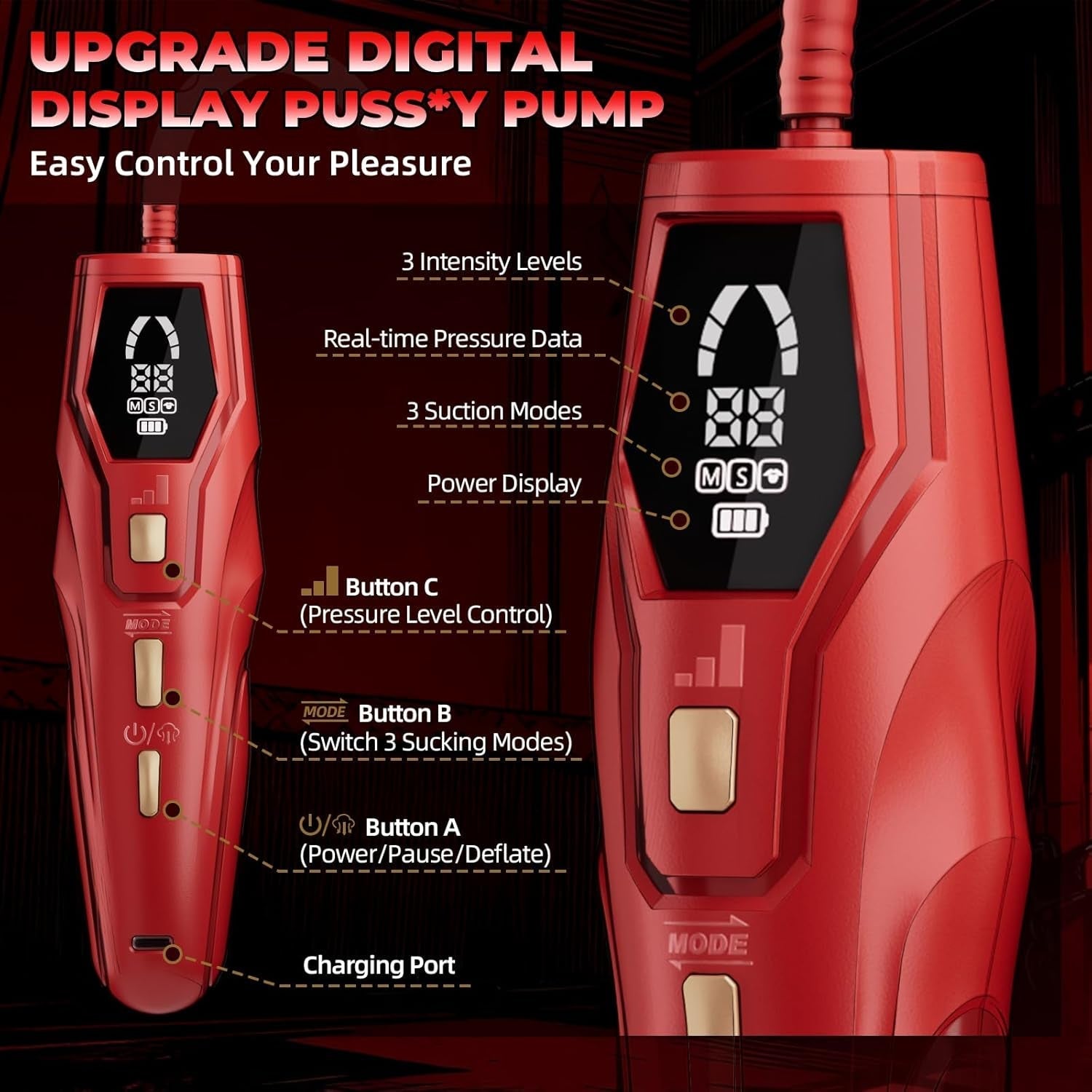 Pressoria 3X Pulse Clitoral Pump