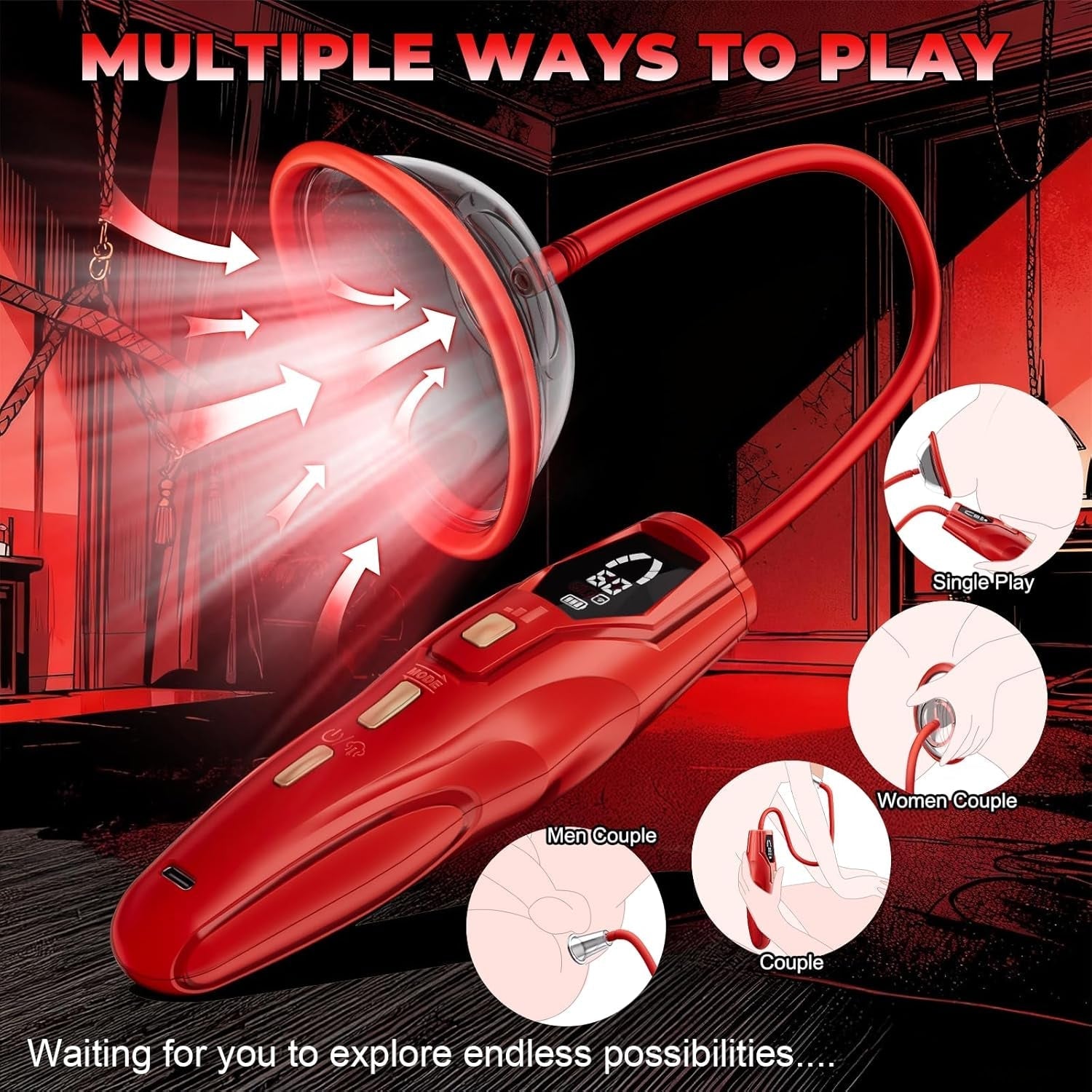 Pressoria 3X Pulse Clitoral Pump