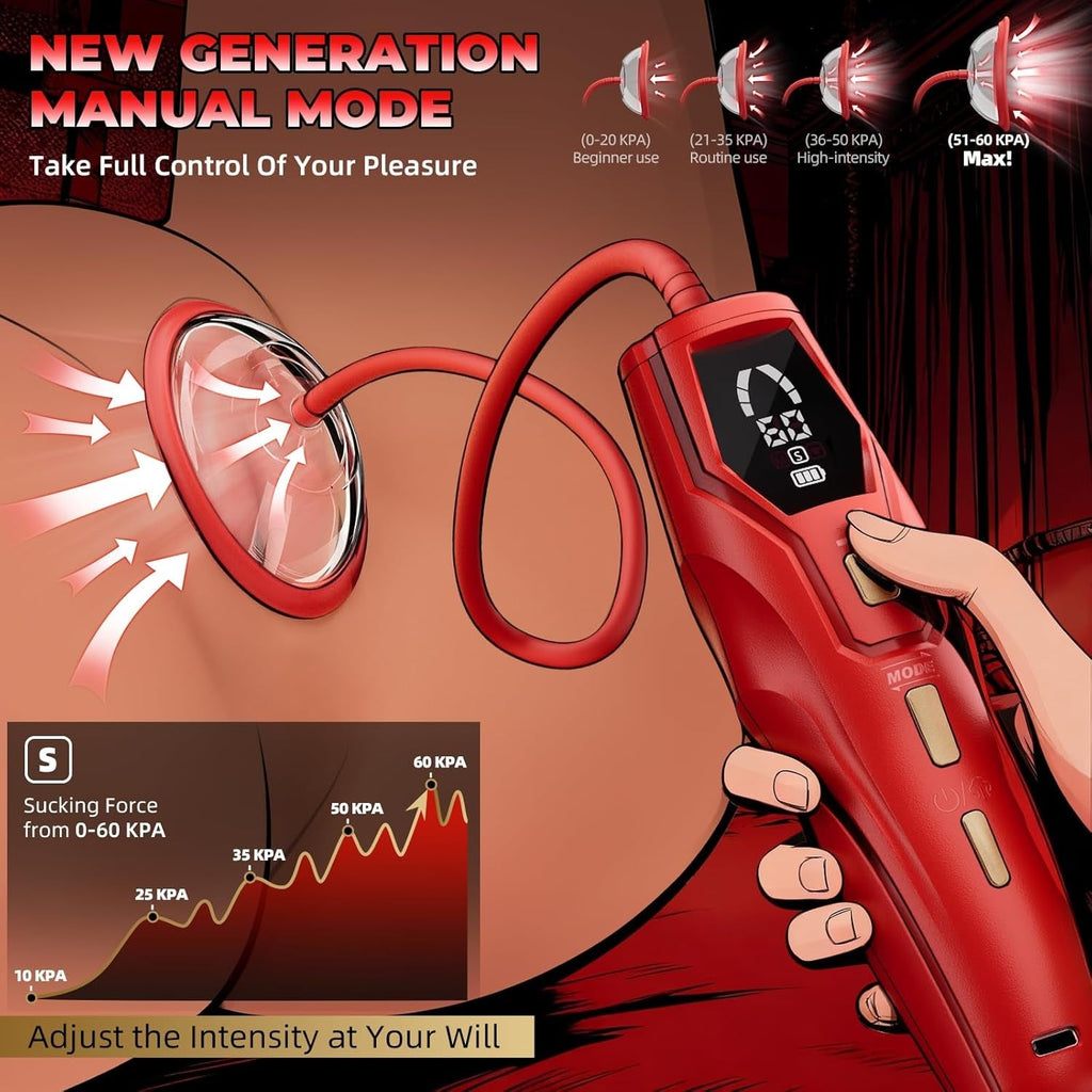 Pressoria 3X Pulse Clitoral Pump