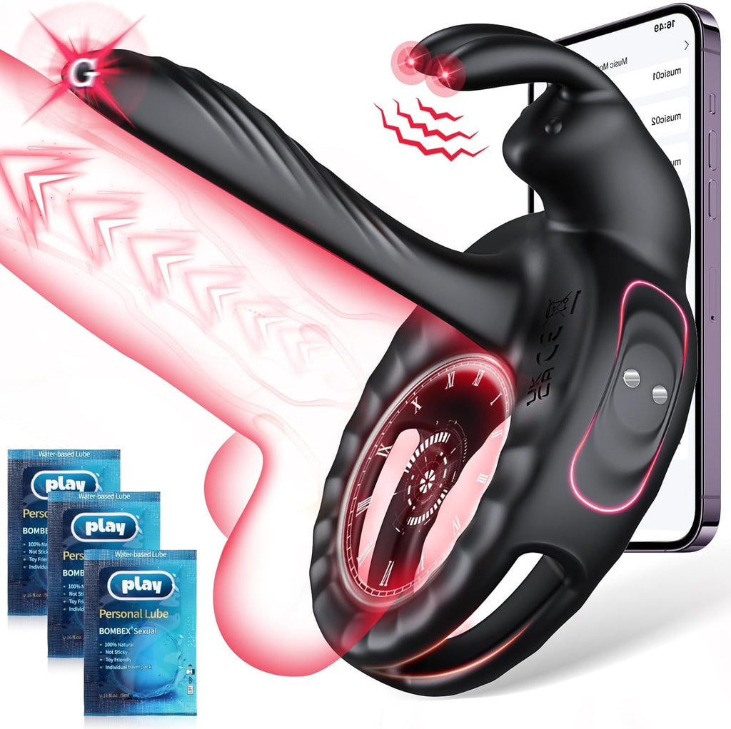 QuadRush 4-in-1 Vibrating Penis Ring