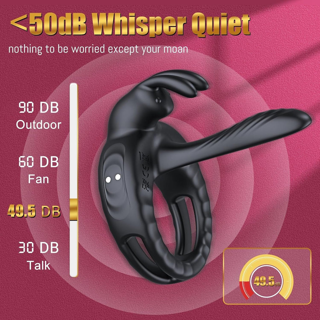 QuadRush 4-in-1 Vibrating Penis Ring