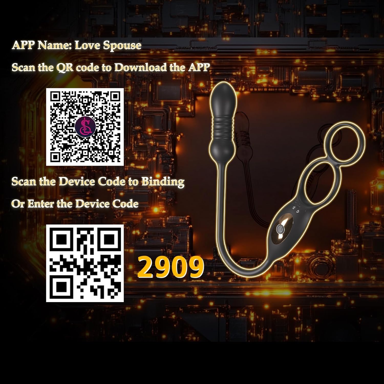 QuadRush Thrusting Prostate Ring
