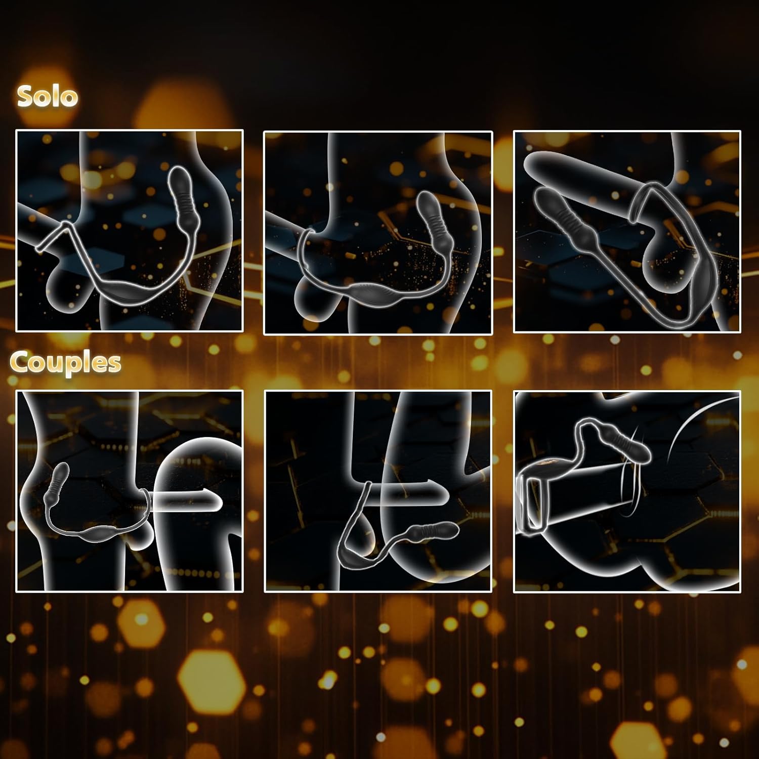 QuadRush Thrusting Prostate Ring