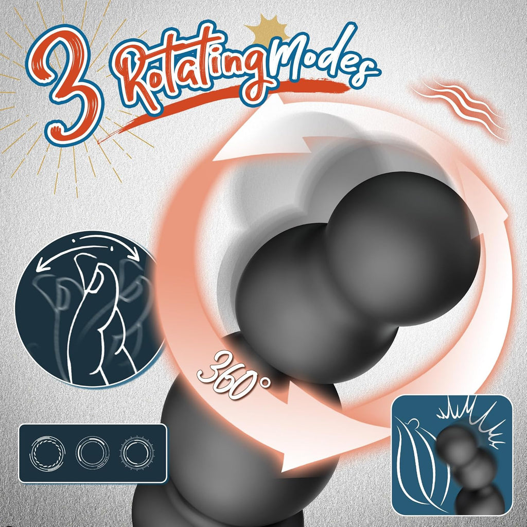 QuadVibe 4-in-1 Prostate Massager Cock Ring