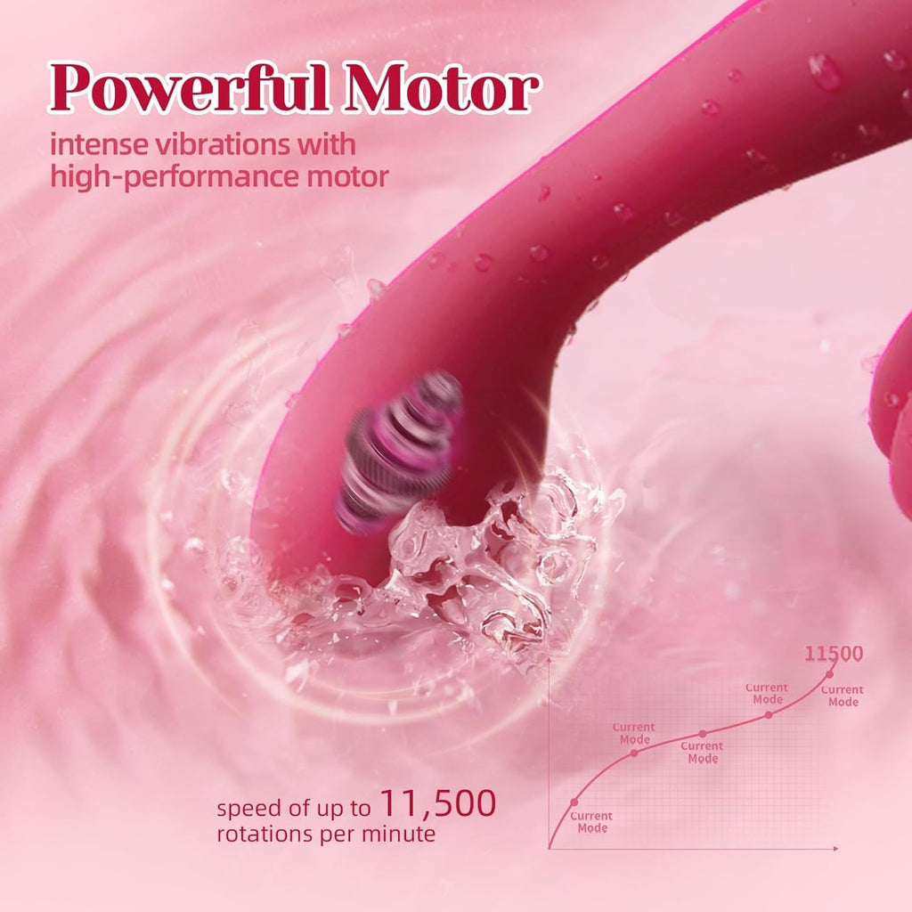 Velmora TriHeat Flex Heated 3-Motor Rabbit Vibrator
