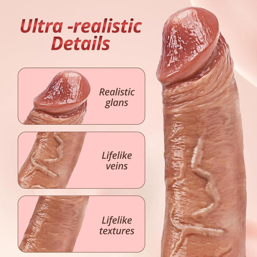 RealFit Realistic Vibrating Penis Sleeve