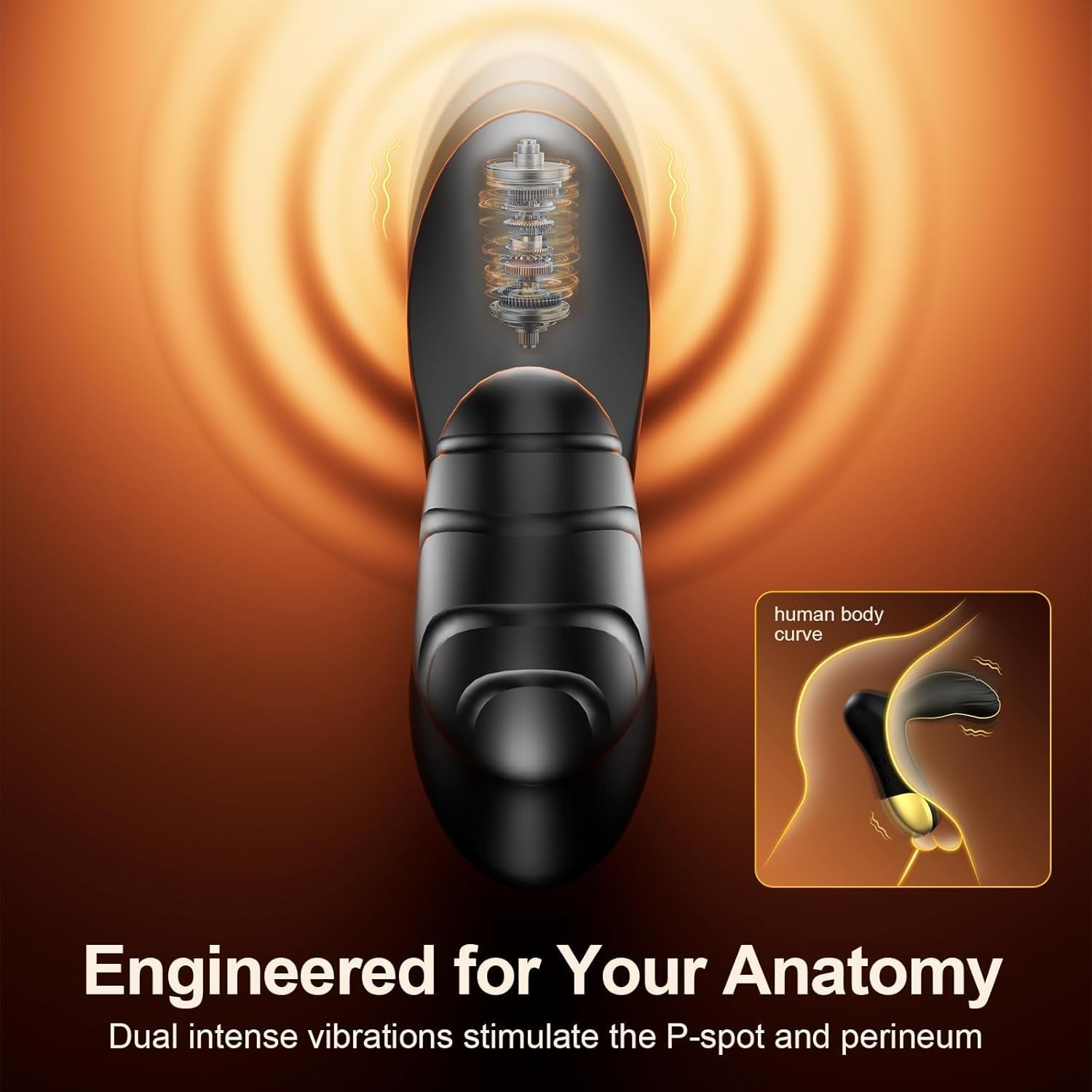 RearRave Waterproof Prostate Massager with Remote