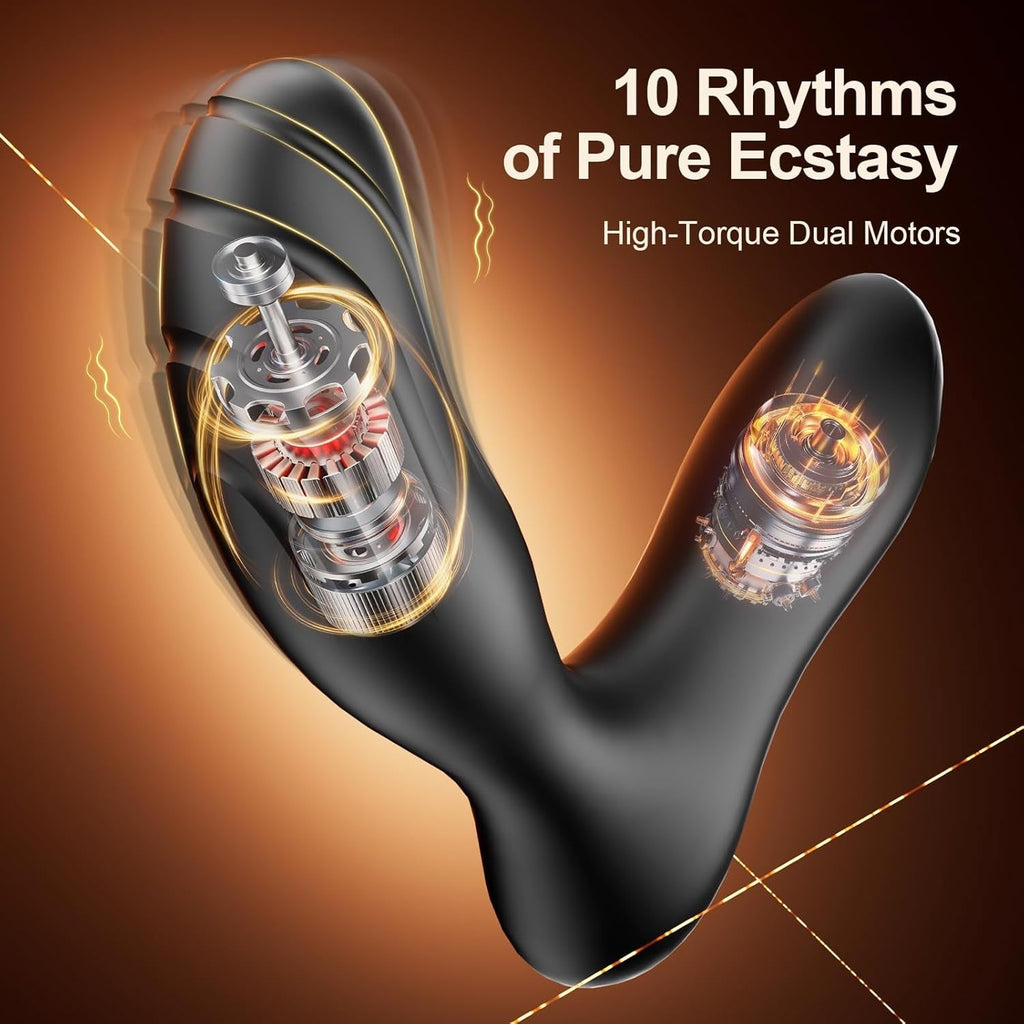 RearRave Waterproof Prostate Massager with Remote