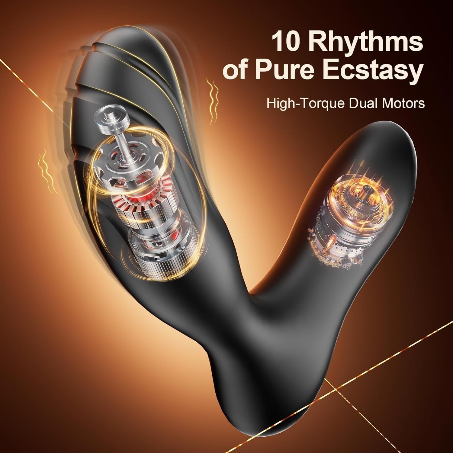 RearRave Waterproof Prostate Massager with Remote