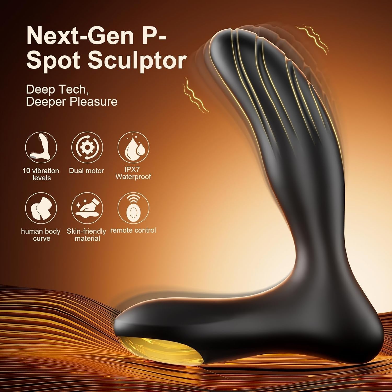 RearRave Waterproof Prostate Massager with Remote