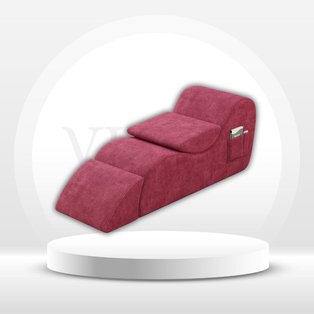 RedRoom Wine Red Sex Chaise Lounge