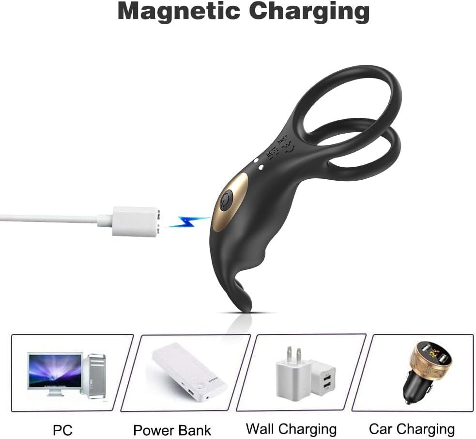 RemoteBond Cock Ring Clit Vibrator for Couples