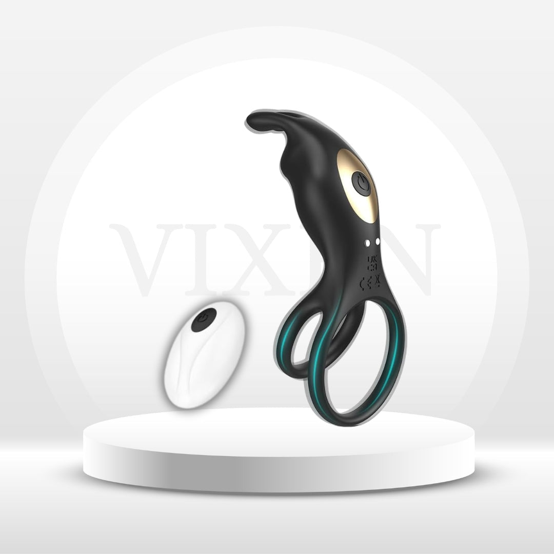 RemoteBond Cock Ring Clit Vibrator for Couples