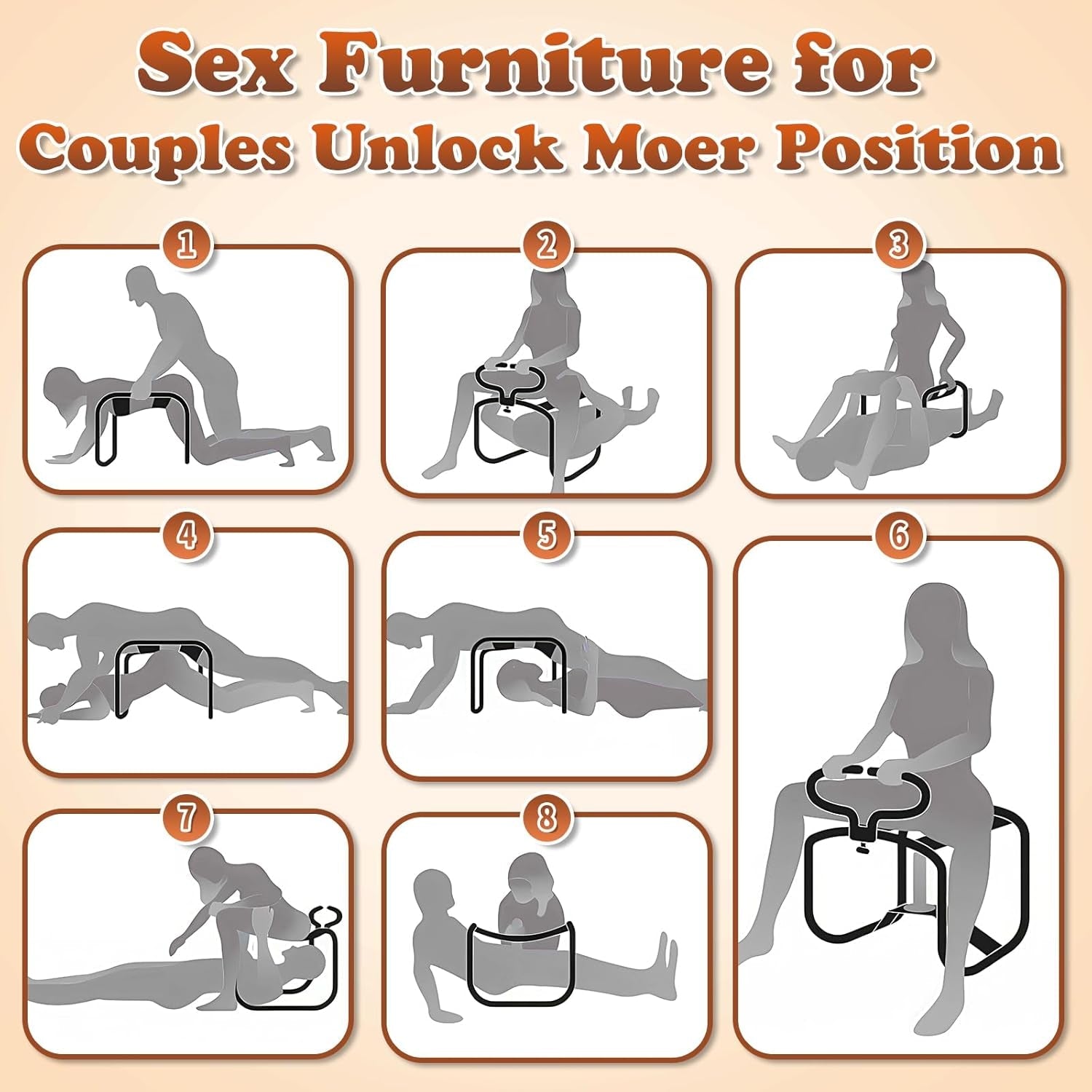RhythmFlex Adjustable Bounce Intimacy Chair