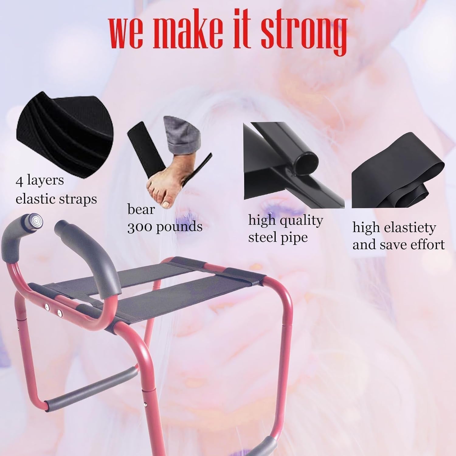 RhythmLift Adjustable Intimacy Support Chair