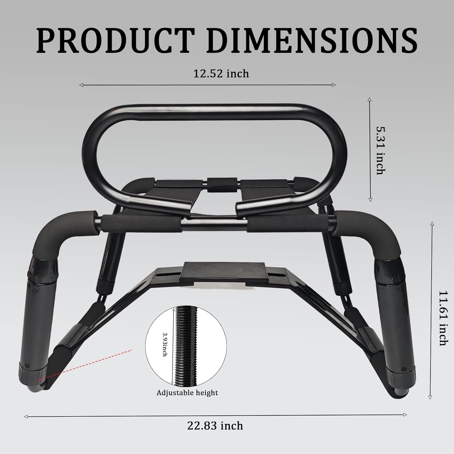 RhythmRise Adjustable Sex Chair with Dildo Mount
