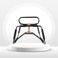 RhythmRise Adjustable Sex Chair with Dildo Mount