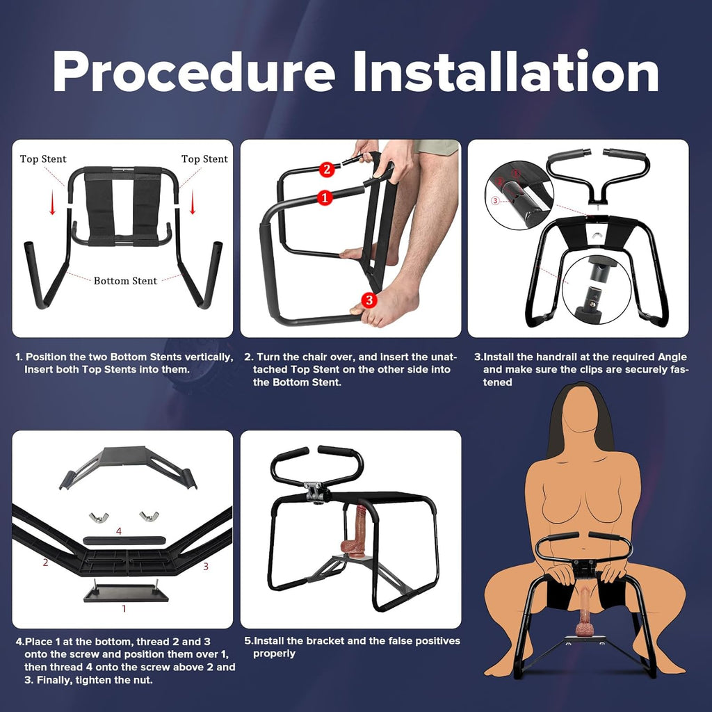 RhythmRise Sex Position Support Chair