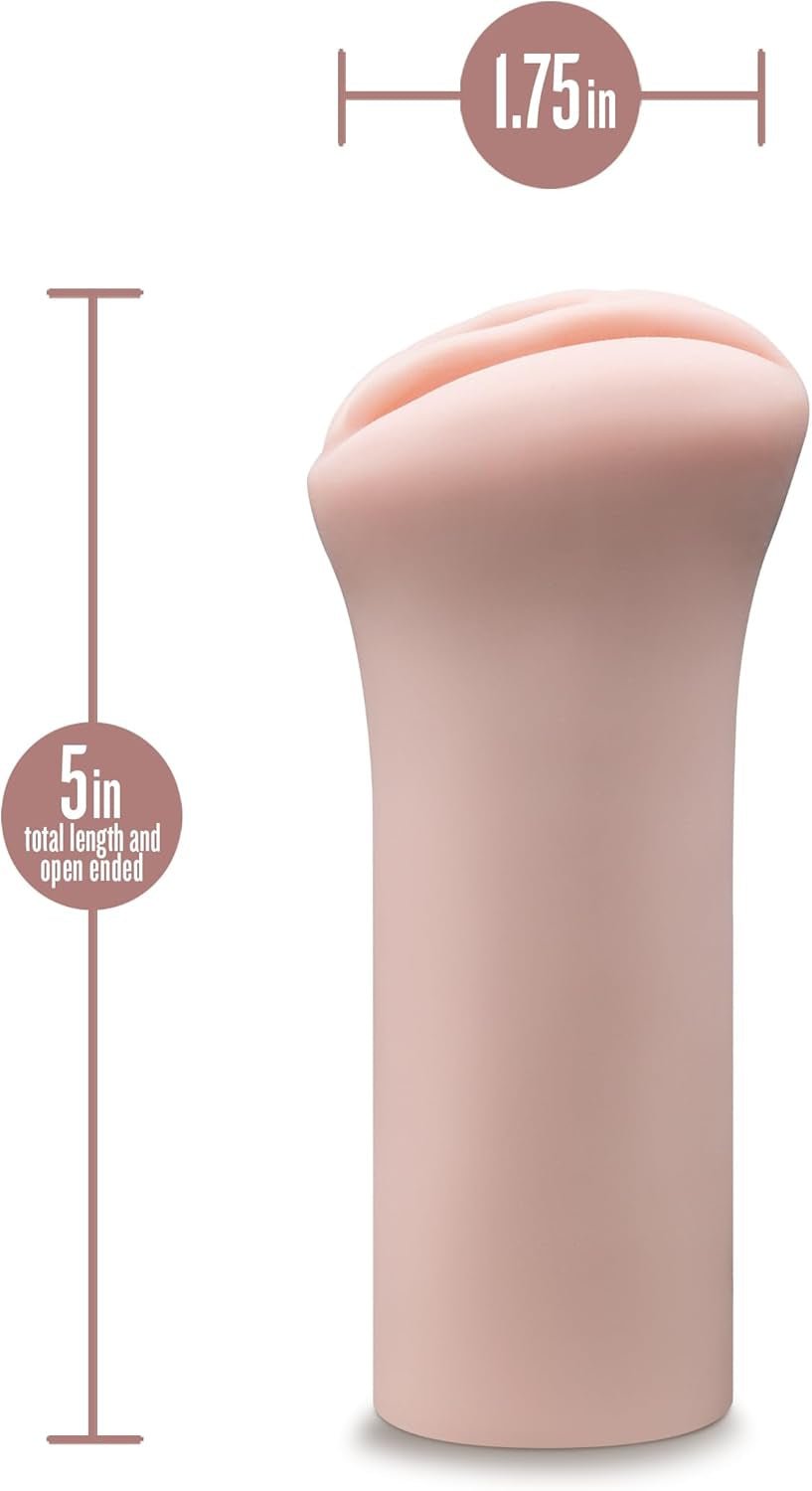 RibbedMuse Realistic Ribbed Pocket Pussy Stroker
