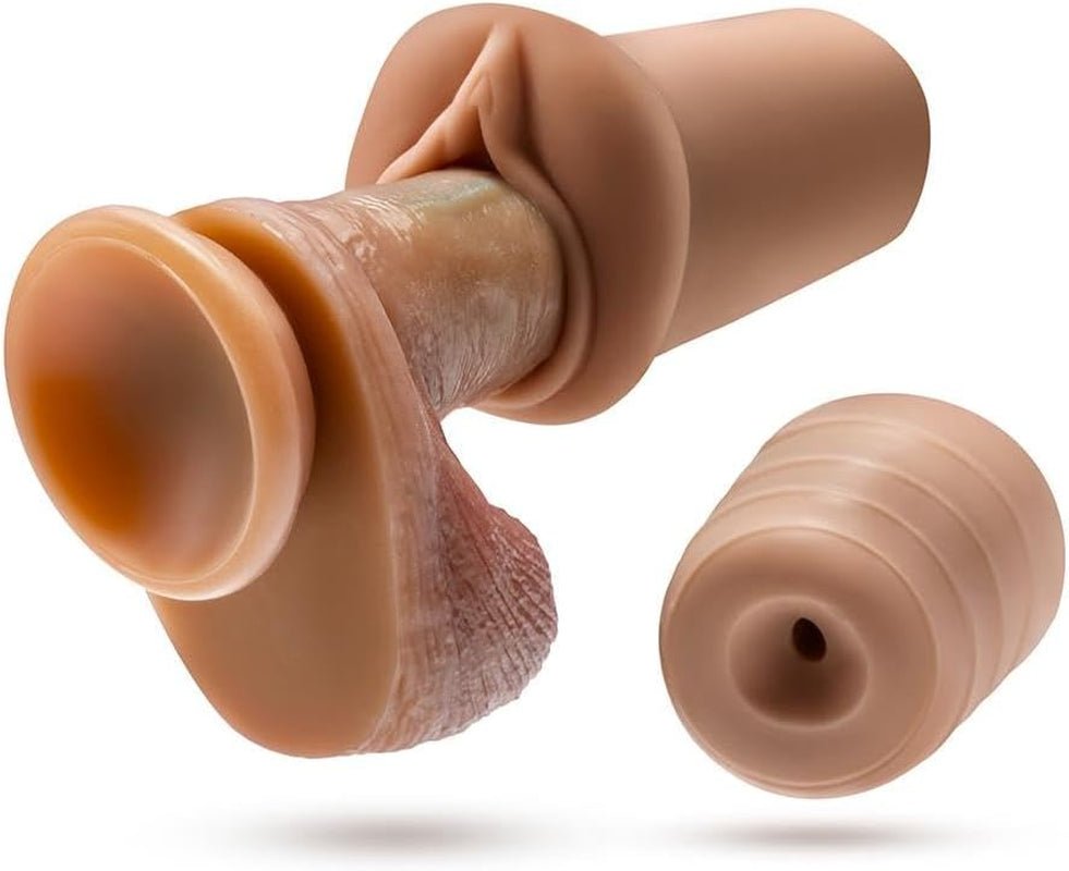RibbedRush Textured Pocket Pussy Stroker
