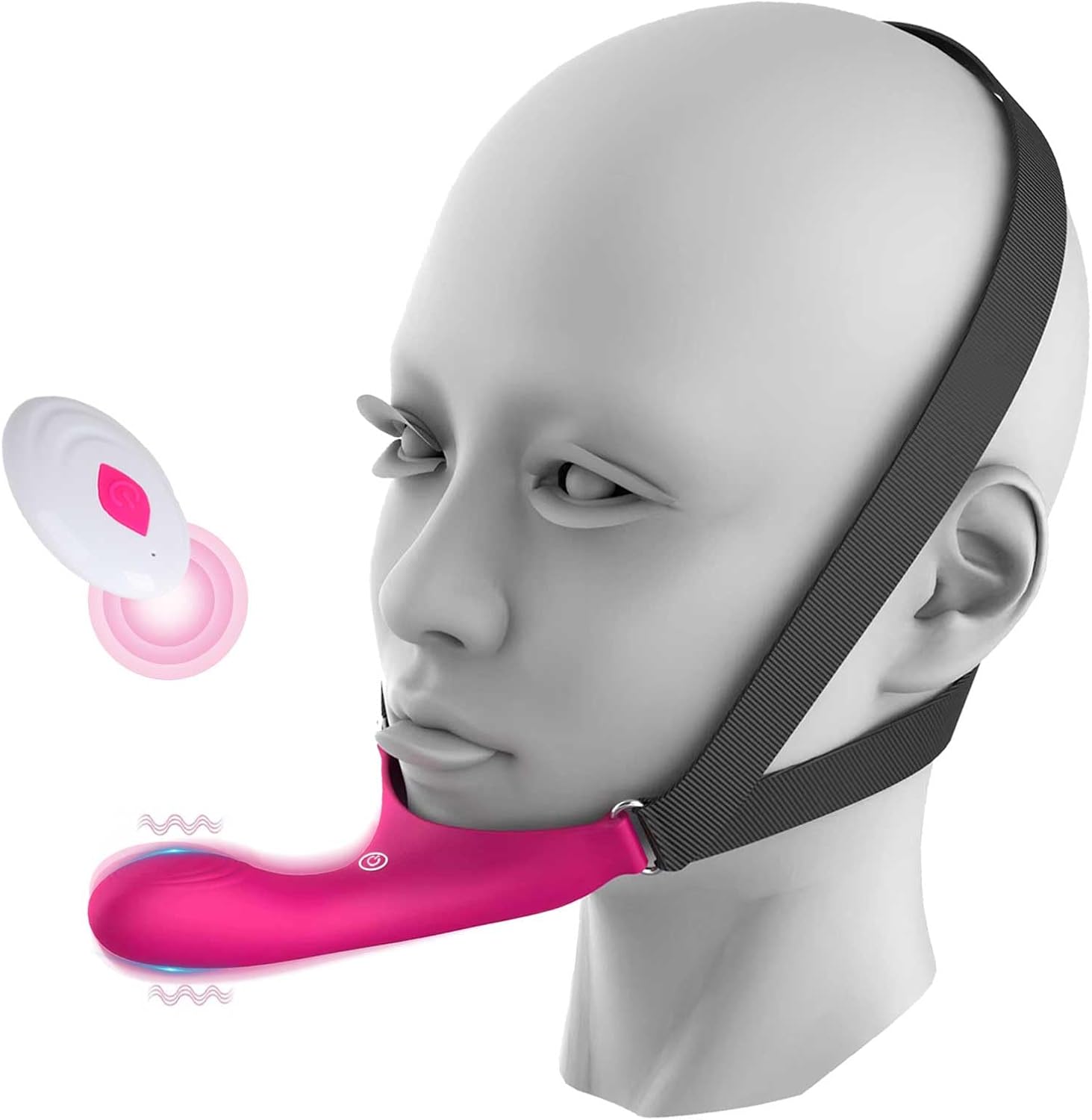RideControl Head-Mounted Strap-On Vibrator