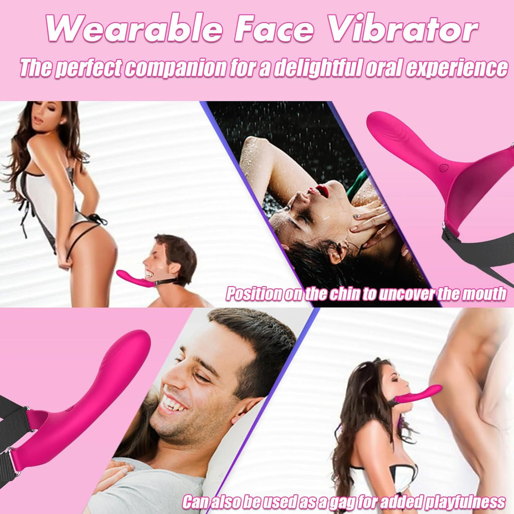 RideControl Head-Mounted Strap-On Vibrator