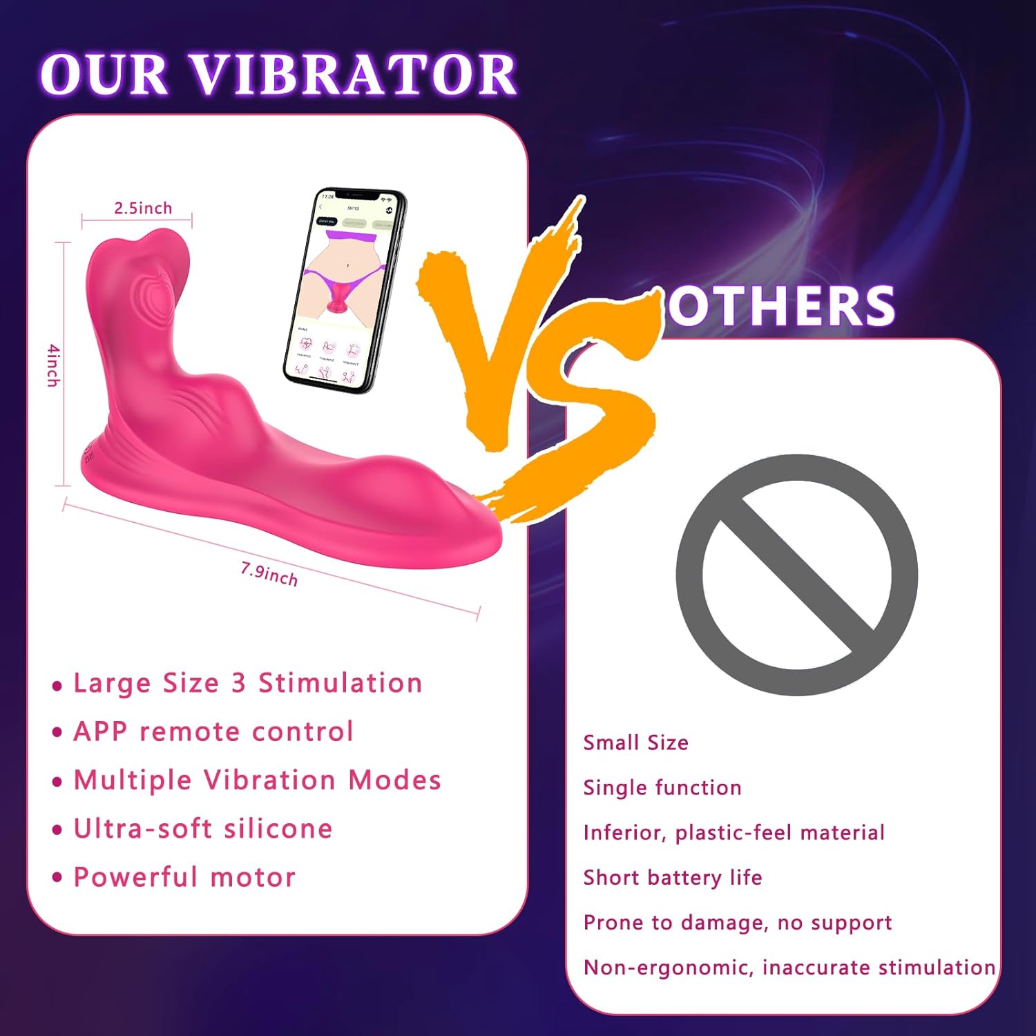 RideMax 3-Motor Sit-On Vibrator