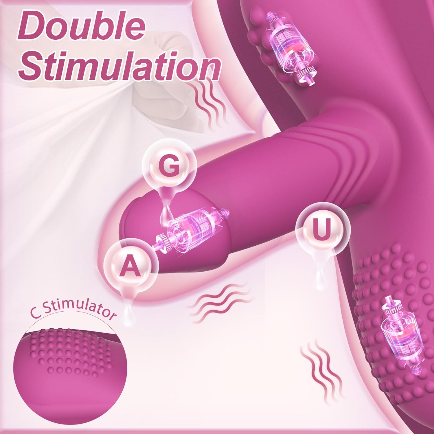 RideRumble Ride-On Dual Motor Vibrator