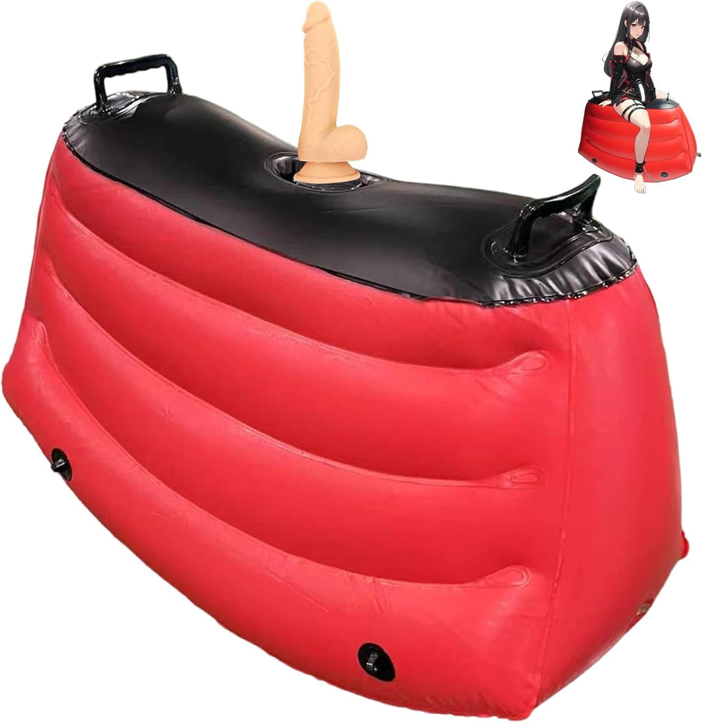 RiderX Inflatable Sex Chair with Dildo Mount