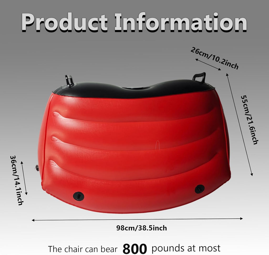 RiderX Inflatable Sex Chair with Dildo Mount